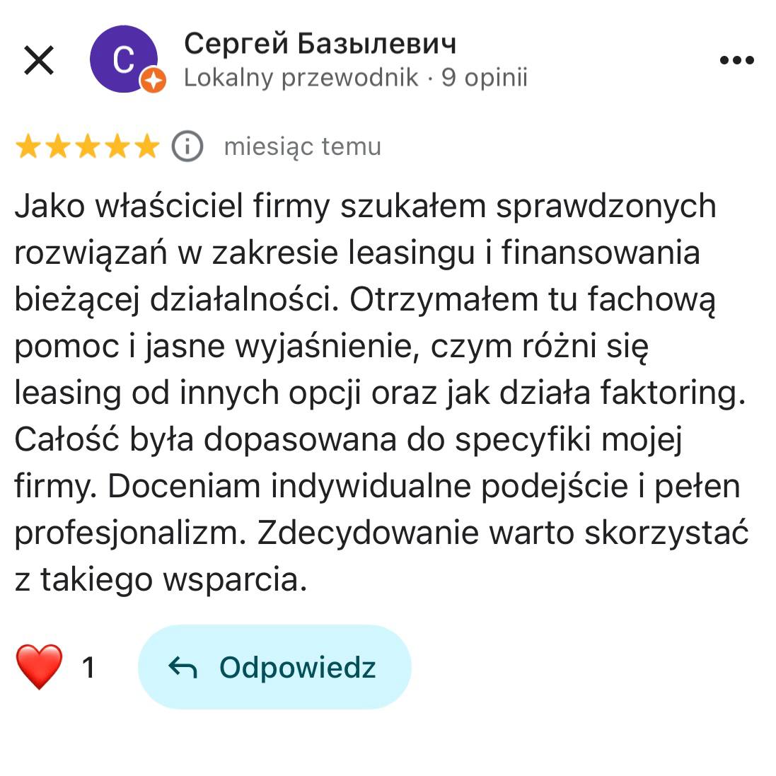 Отзыв клиента 11